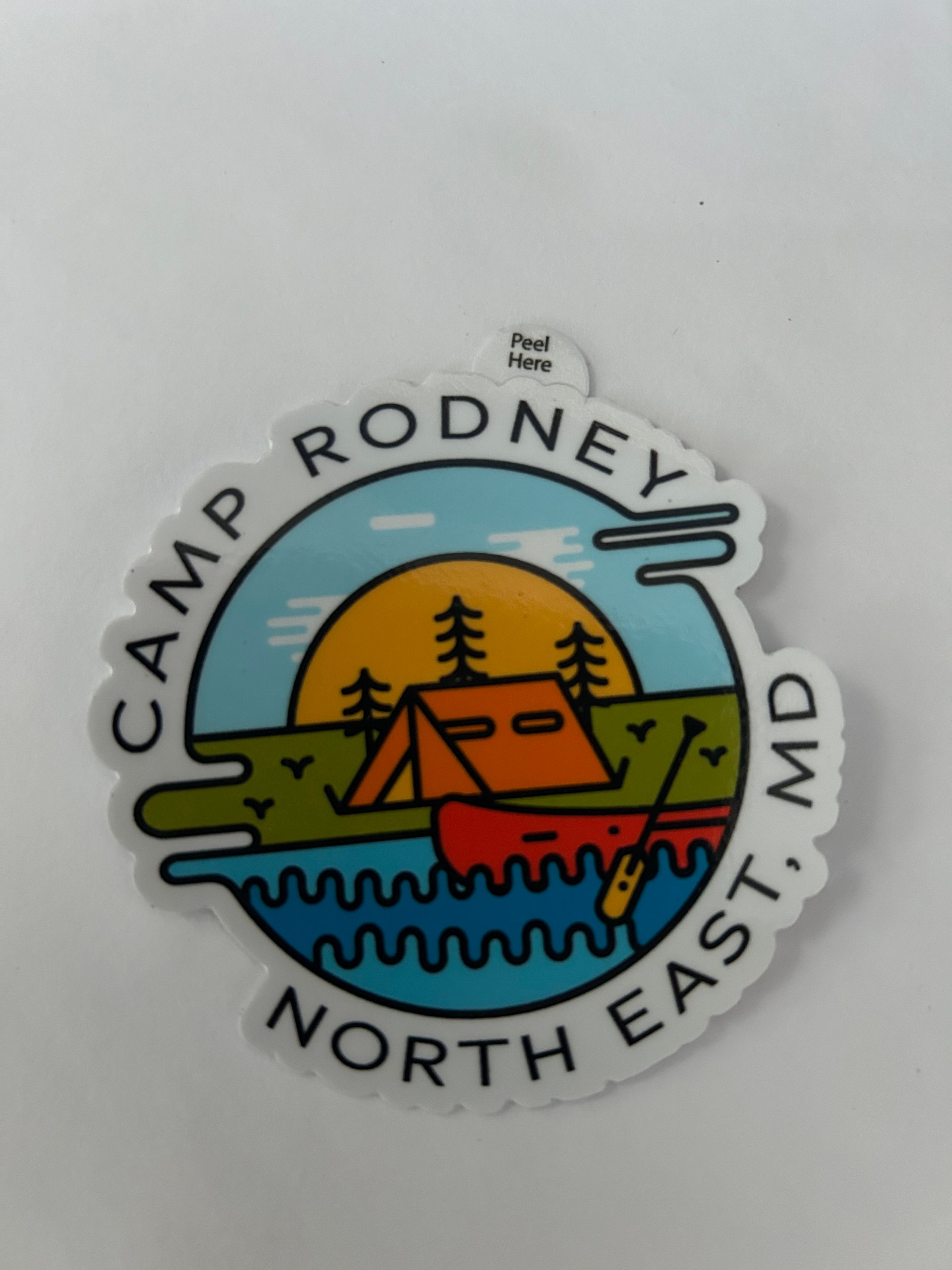 STICKER Camp Rodney, North East MD Rodney Scout Reservation